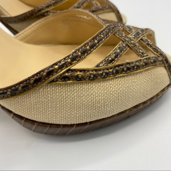 Cole Haan Collection Canvas Pumps - Picture 11 of 12